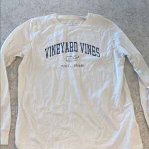 Vineyard Vines White Long Sleeve Shirt